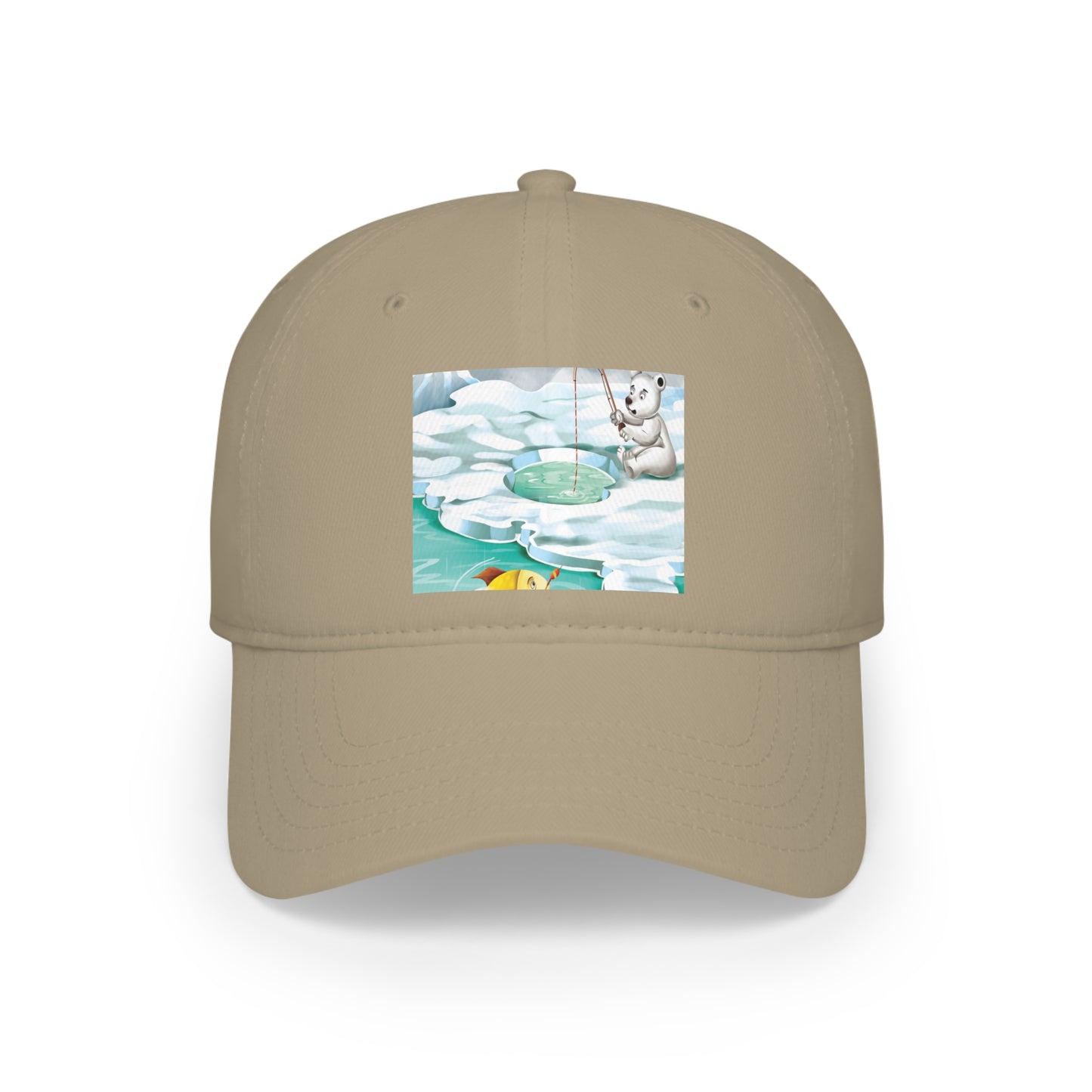 Poro The Polar Bear Low Profile Baseball Cap