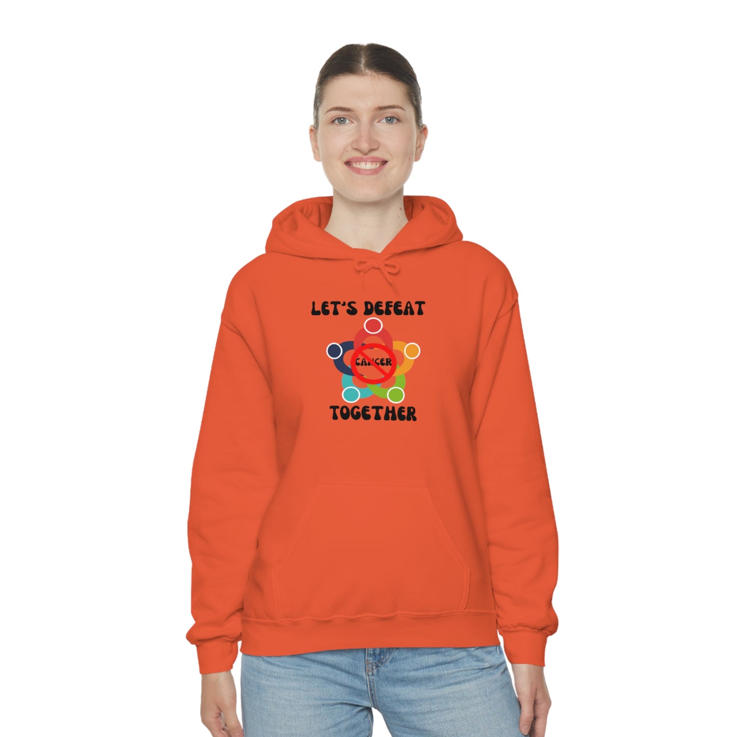 Cancer Awareness Unisex Heavy Blend™ Hooded Sweatshirt