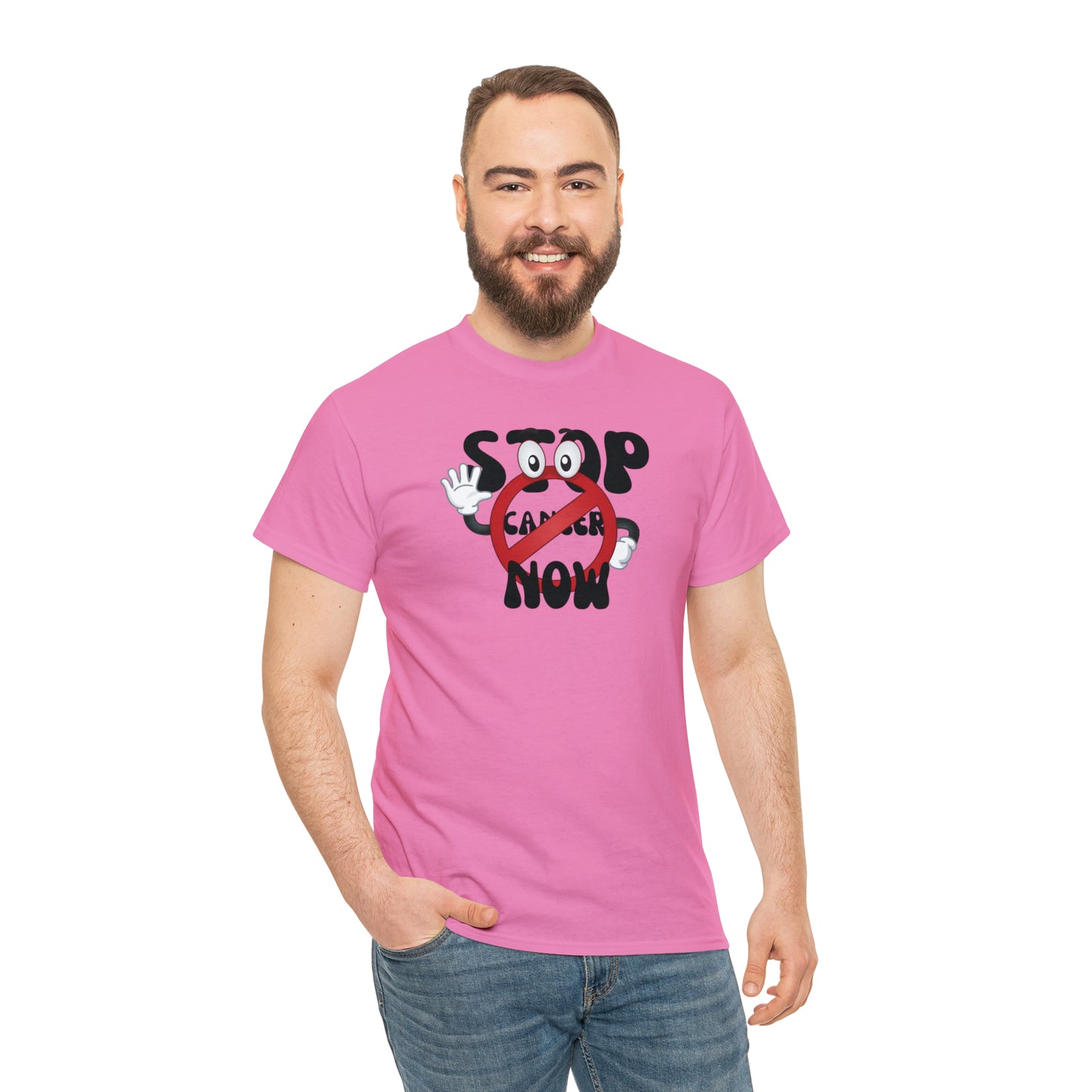 Cancer Awareness Unisex Heavy Cotton Tee