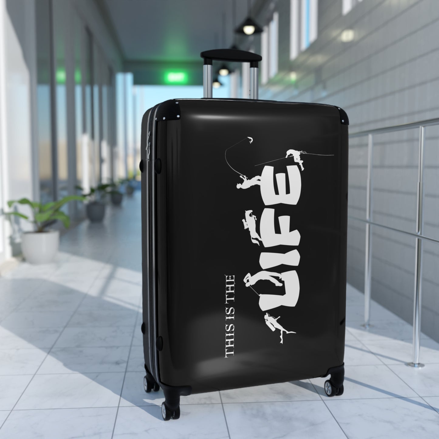 "This is the life" Suitcases