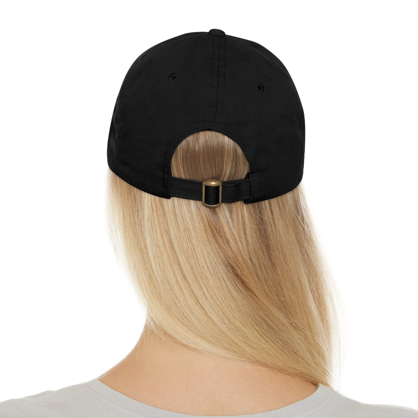 Sailing Dad Hat with Leather Patch (Rectangle)