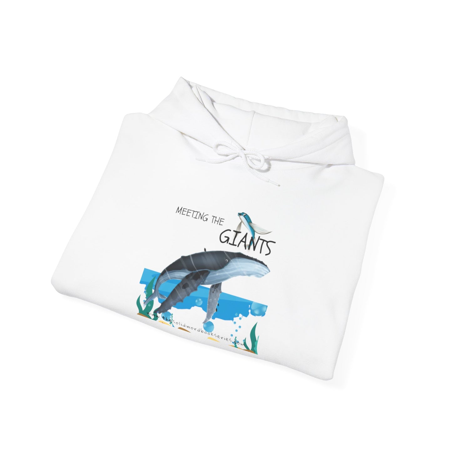 Finley the Flying Fish Unisex Heavy Blend™ Hooded Sweatshirt