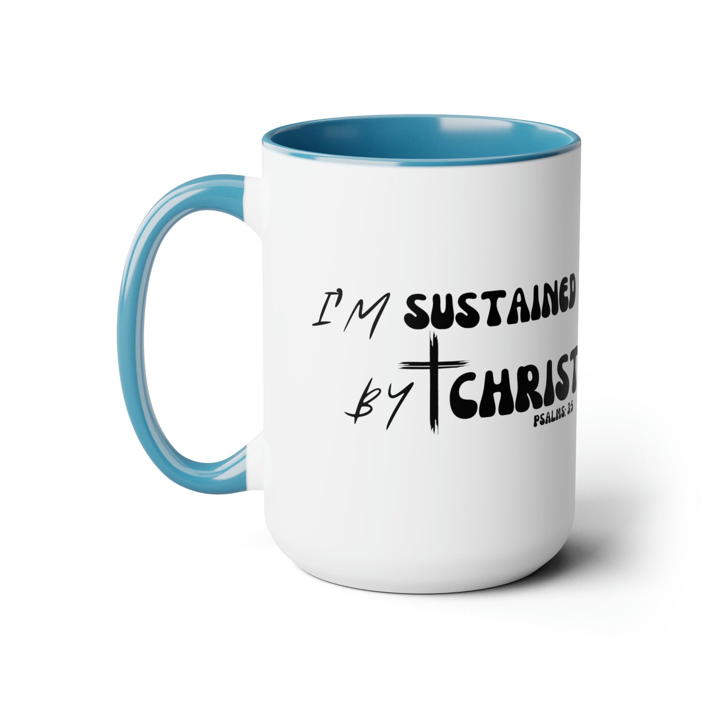 Christian Wear Two-Tone Coffee Mugs, 15oz