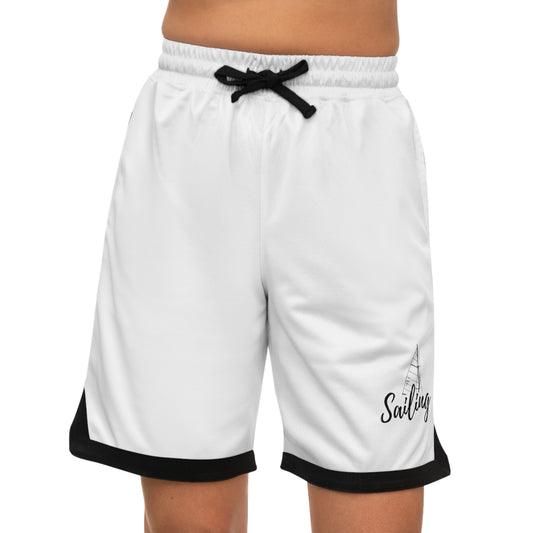 Sailing Basketball Rib Shorts (AOP)