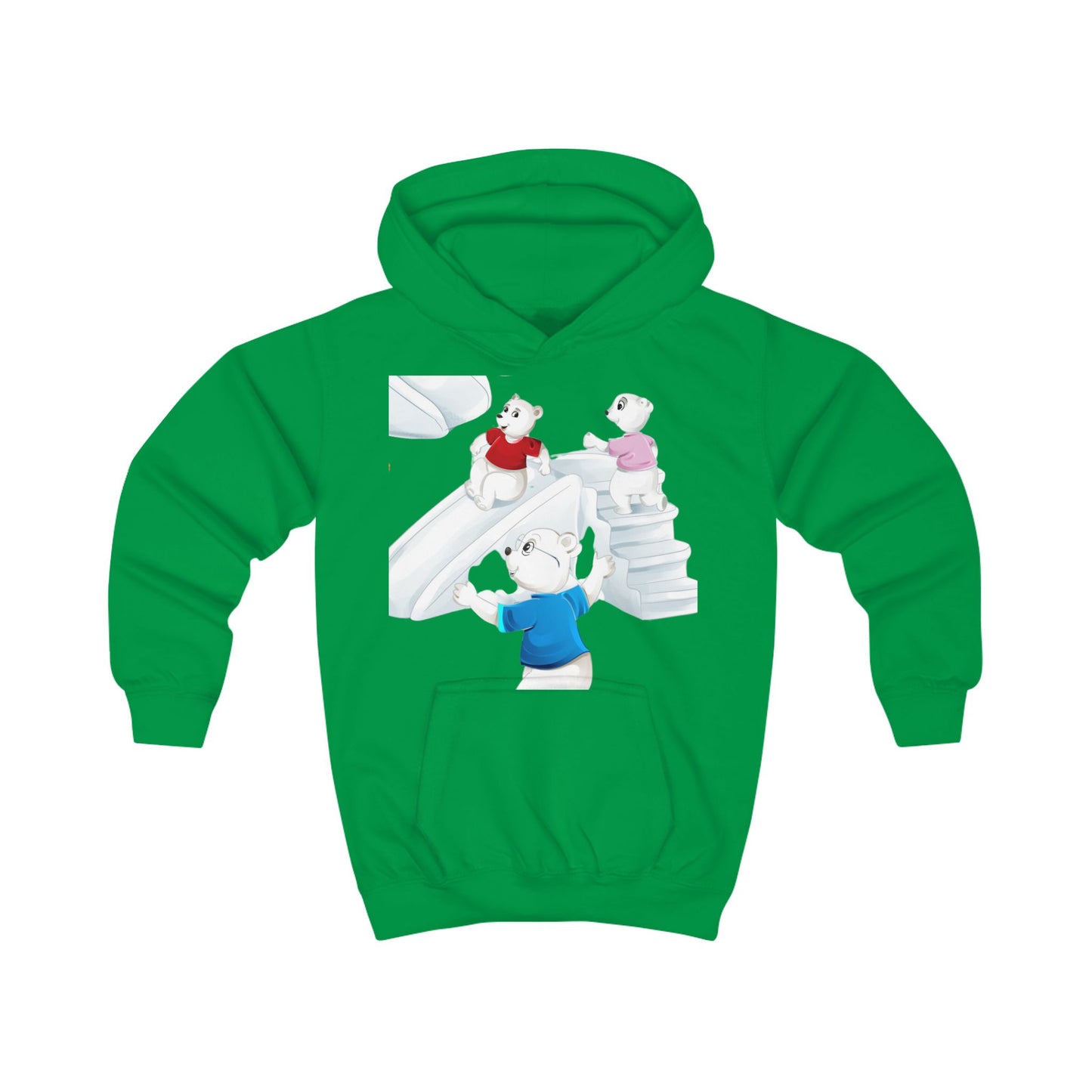 Poro the Polar Bear Kids Hoodie