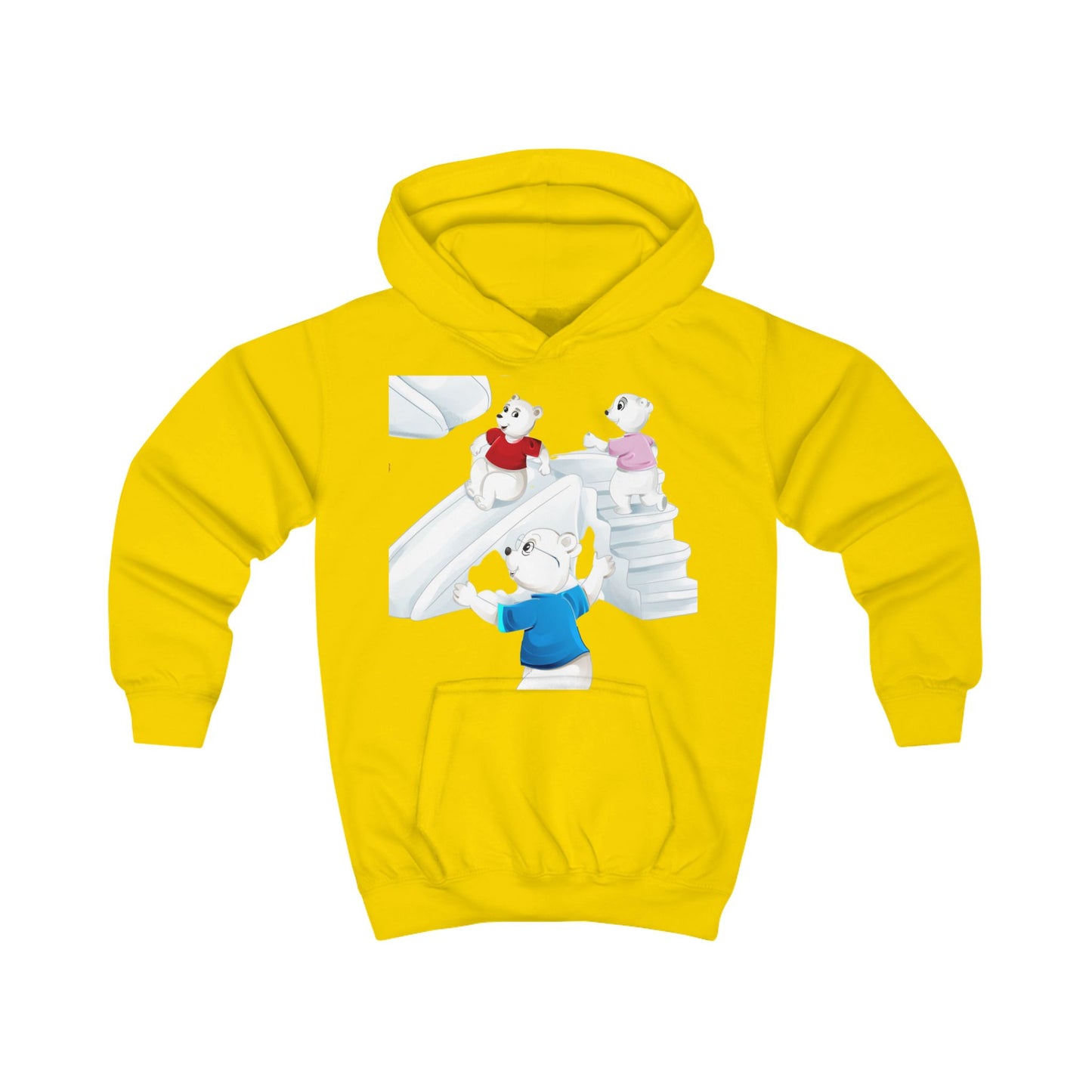 Poro the Polar Bear Kids Hoodie