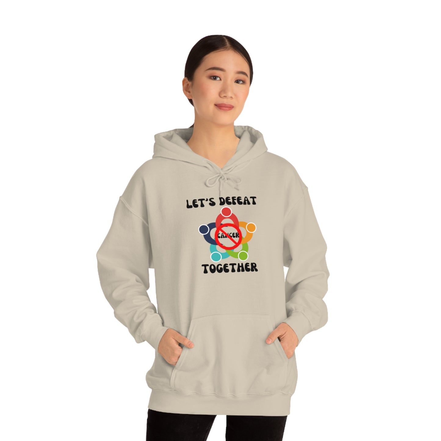 Cancer Awareness Unisex Heavy Blend™ Hooded Sweatshirt