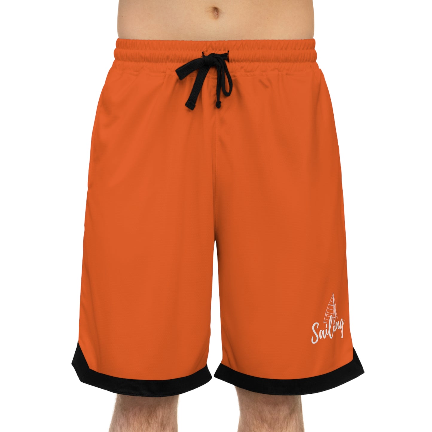 Sailing Basketball Rib Shorts (AOP)