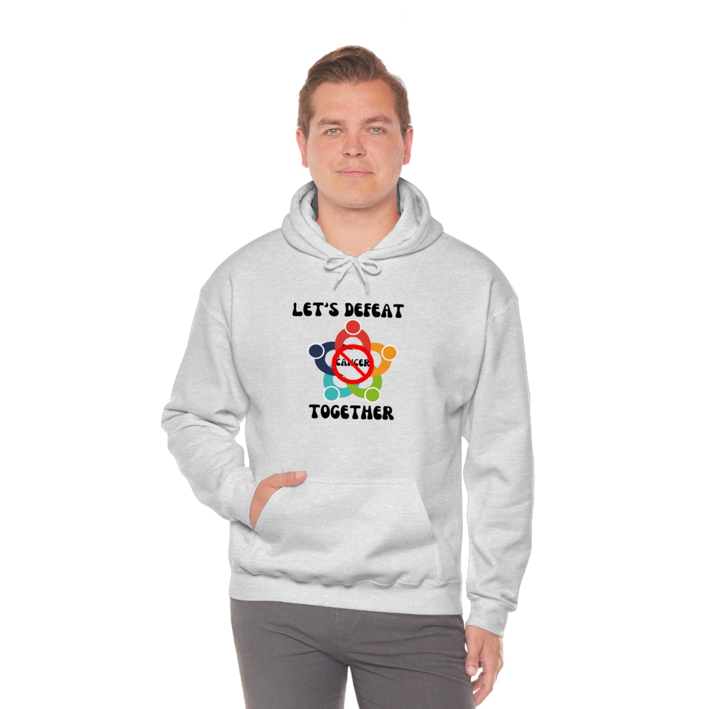 Cancer Awareness Unisex Heavy Blend™ Hooded Sweatshirt