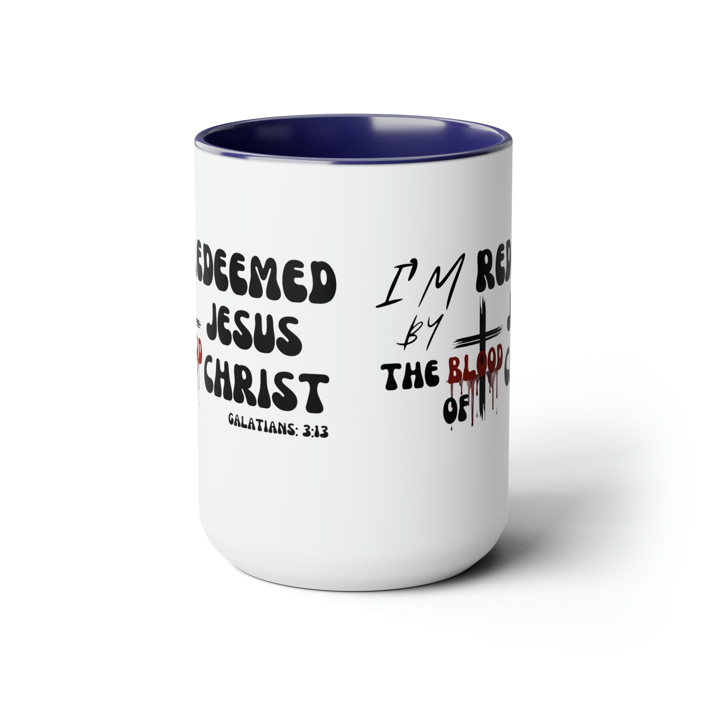 Christian Wear Two-Tone Coffee Mugs, 15oz