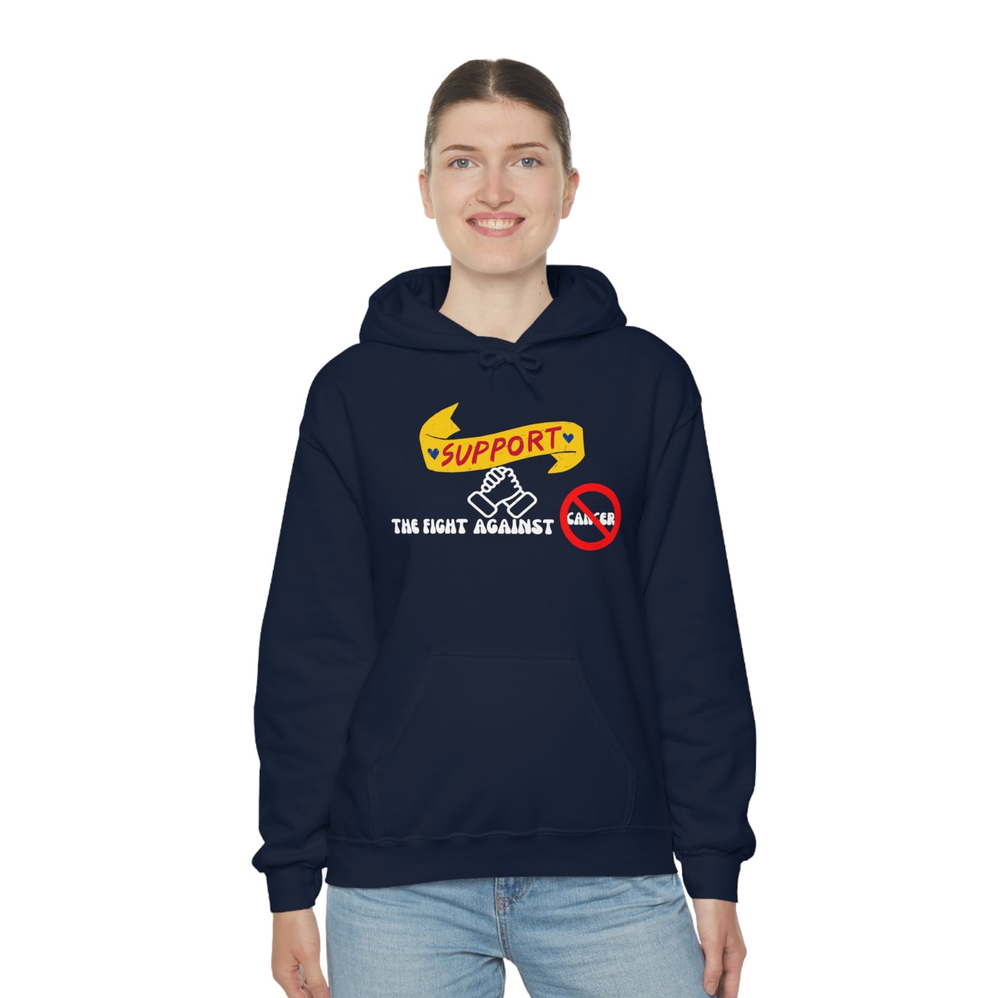 Cancer Awareness Unisex Heavy Blend™ Hooded Sweatshirt