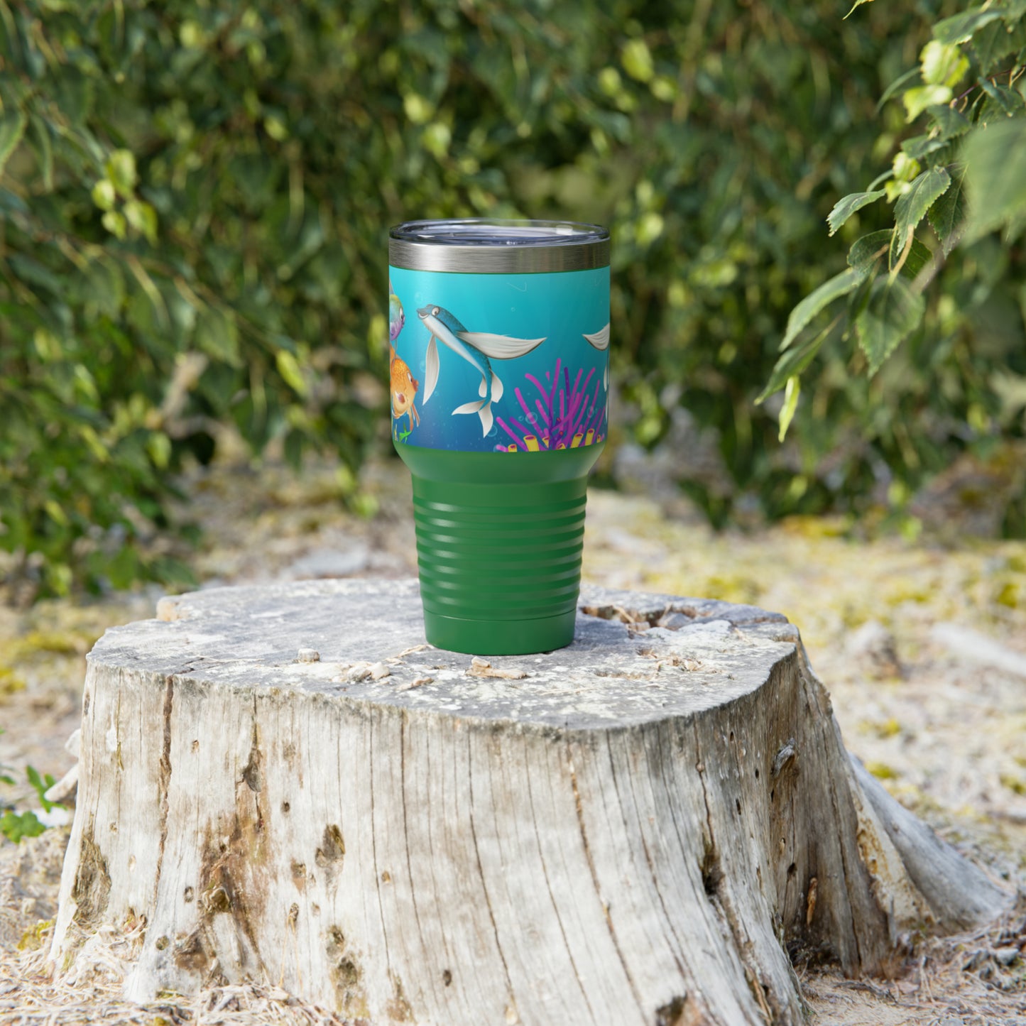 Finley The Flying Fish Ringneck Tumbler, 30oz