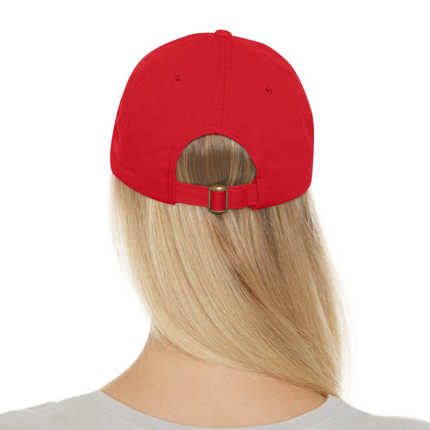 Sailing Dad Hat with Leather Patch (Rectangle)