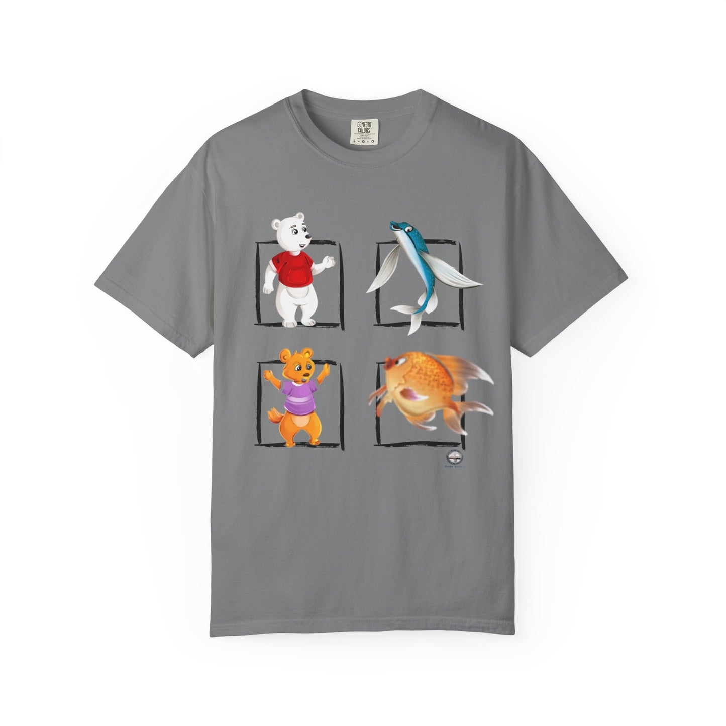 Whimsical Cartoon T-Shirt, Fun Graphic Tee for Kids, Animal Lovers Apparel, Perfect Gift for Birthdays and Celebrations