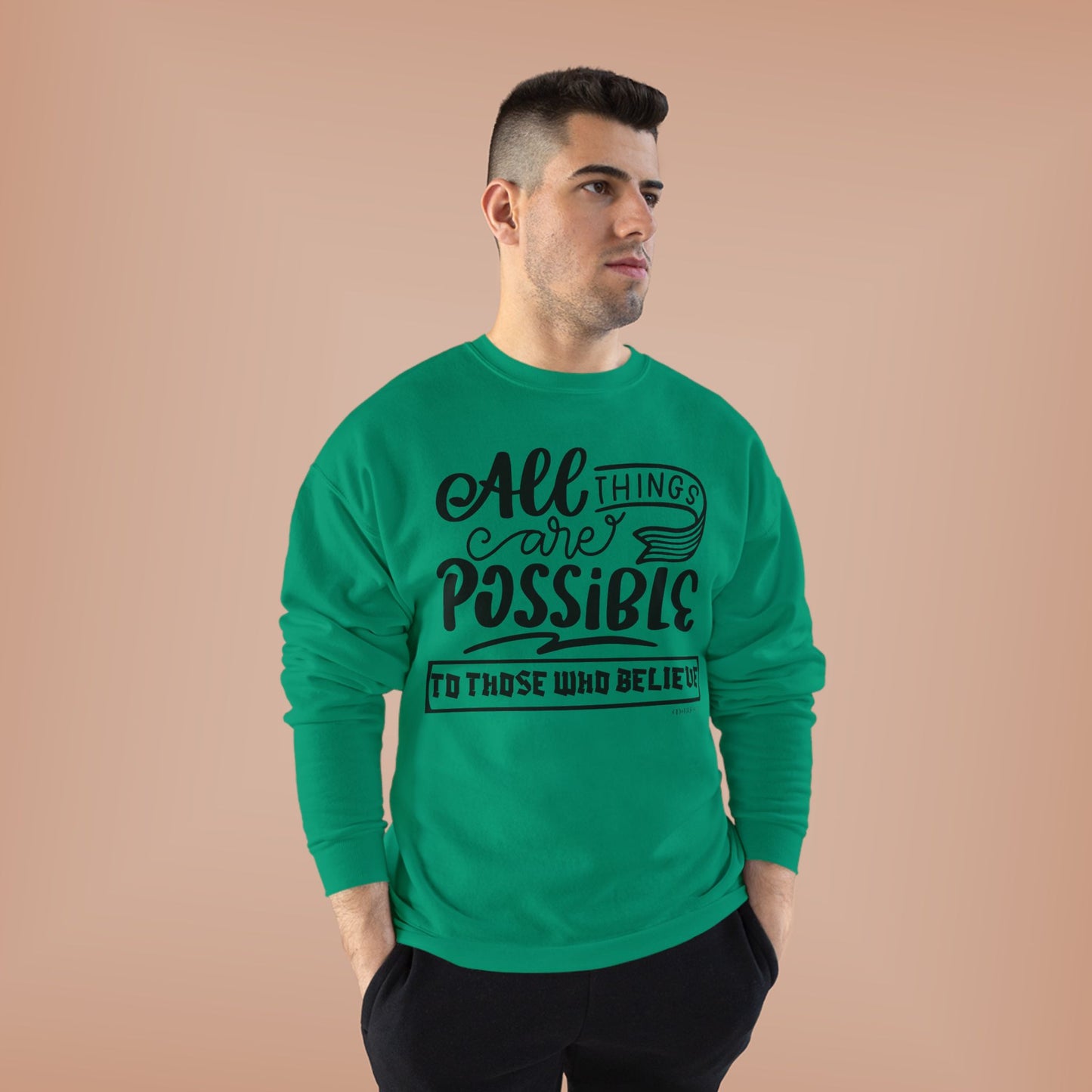 Christian wear Unisex EcoSmart® Crewneck Sweatshirt