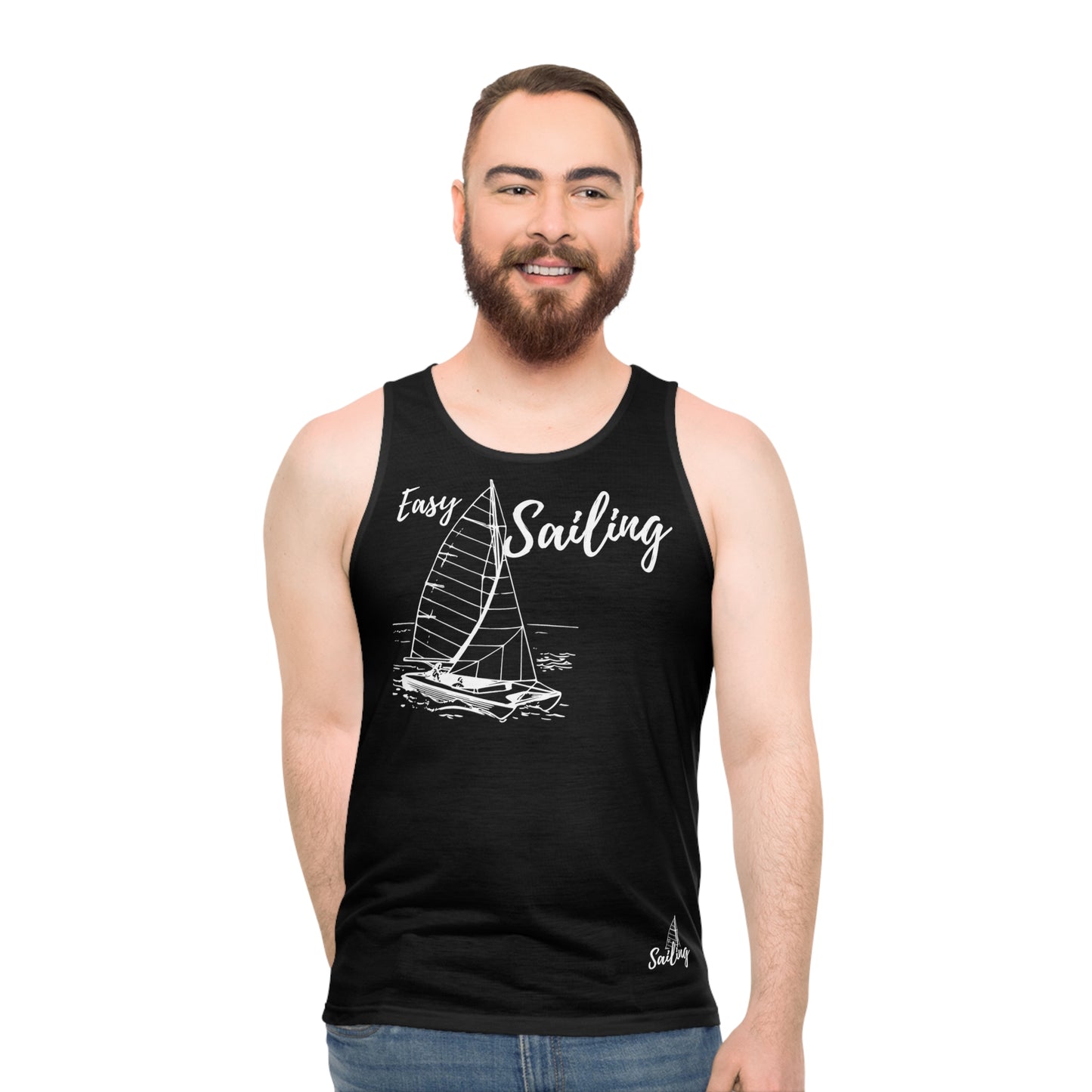 Sailing Unisex Tank Top (AOP)