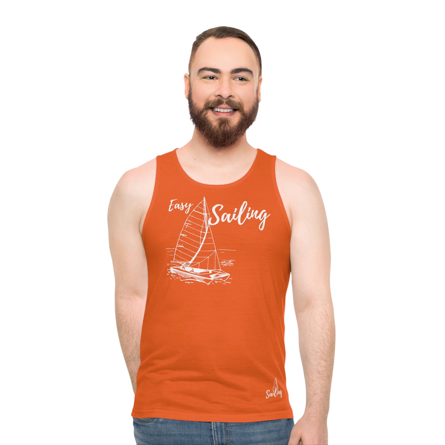 Sailing Unisex Tank Top (AOP)