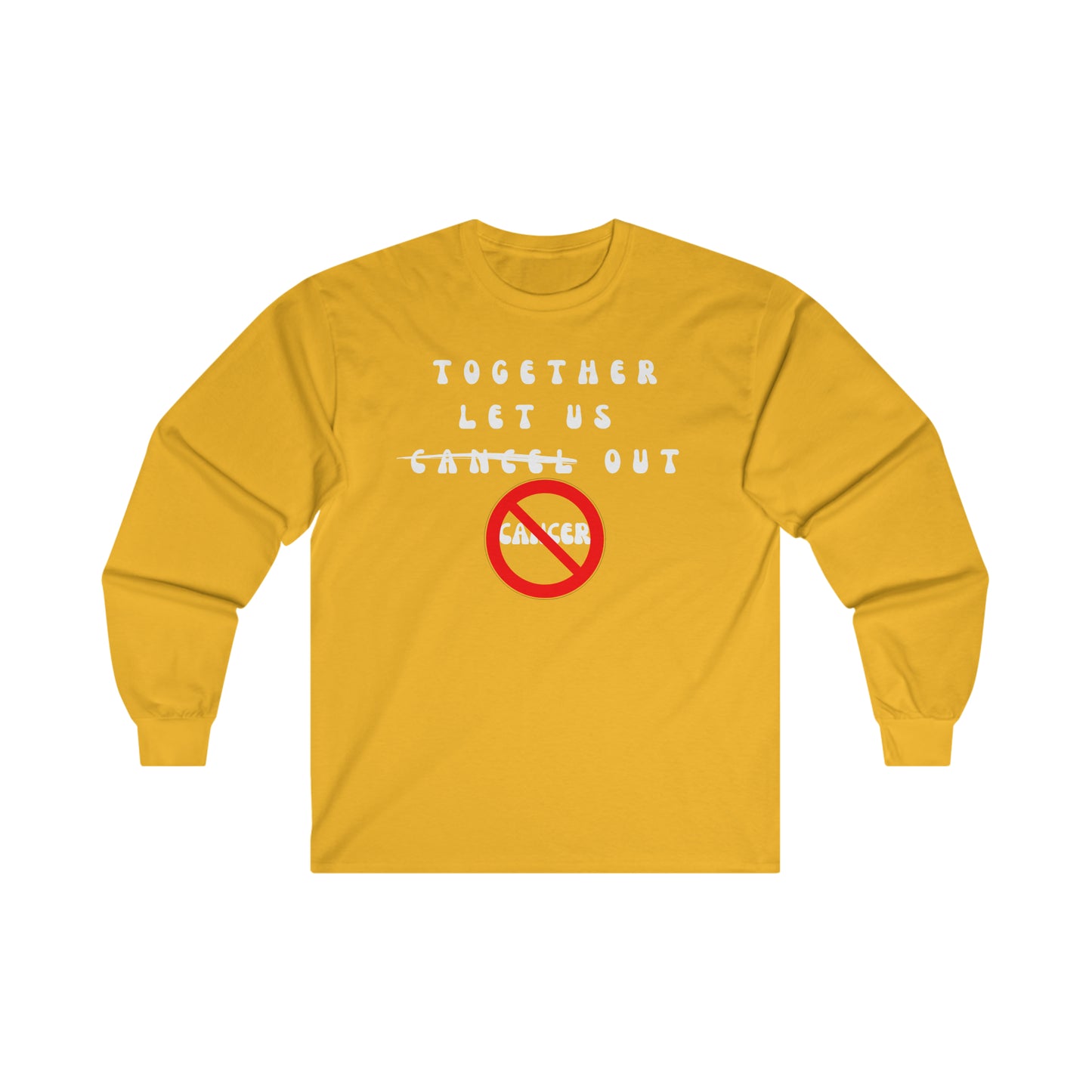 Cancer Ultra Cotton Long Sleeve Tee