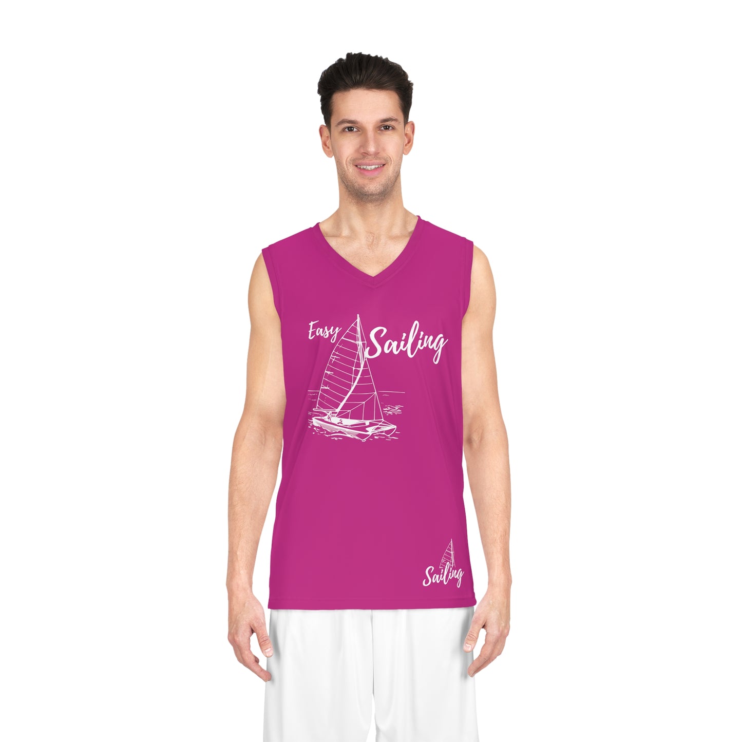 Sailing Basketball Jersey (AOP)