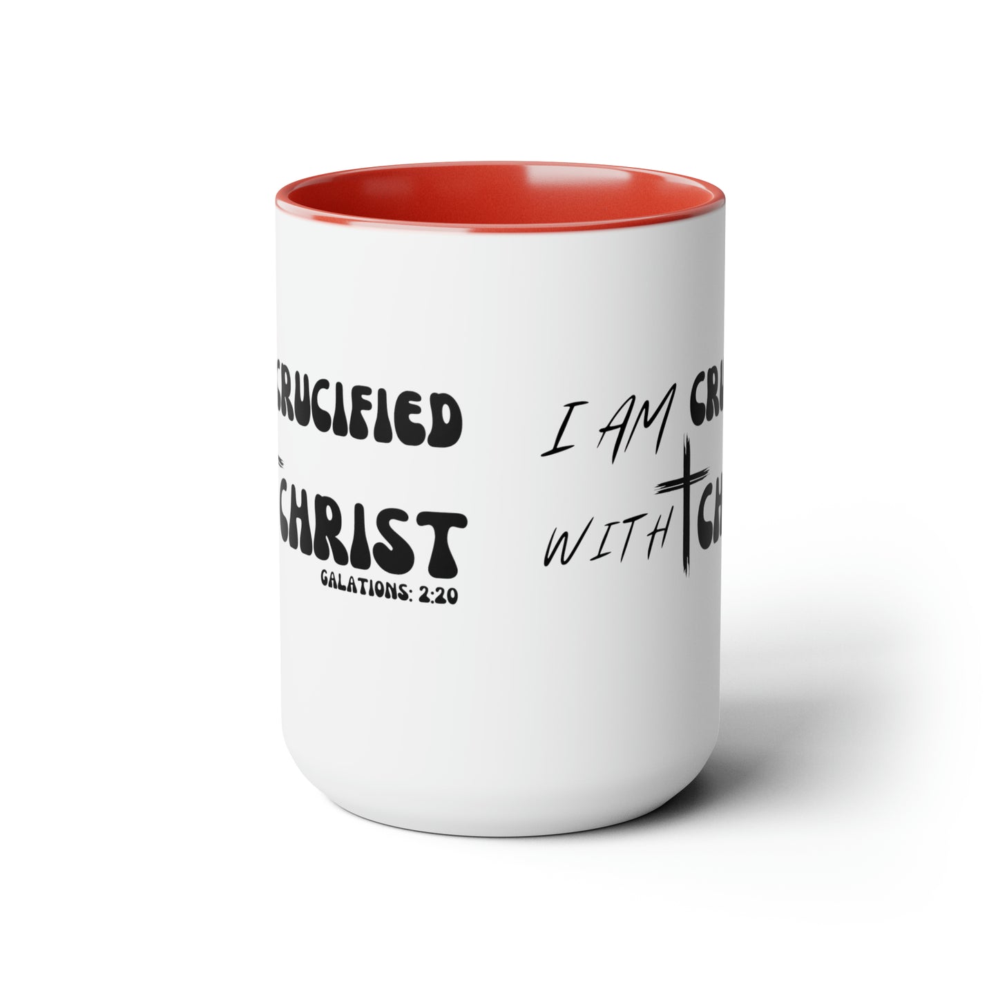 Christian Wear Two-Tone Coffee Mugs, 15oz