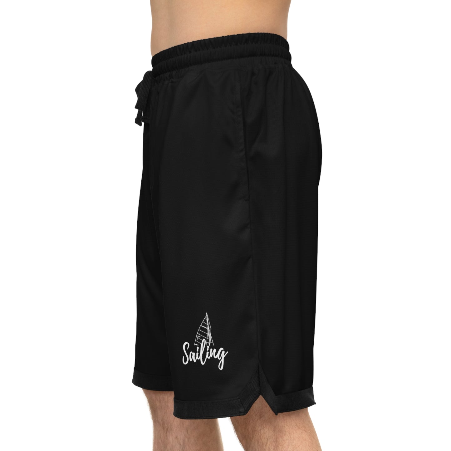 Sailing Basketball Rib Shorts (AOP)