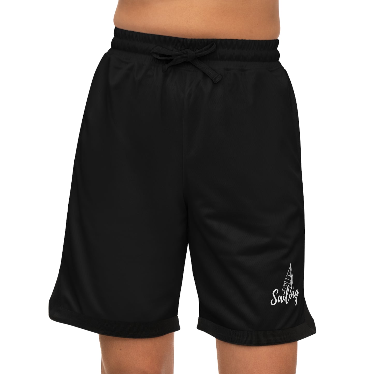 Sailing Basketball Rib Shorts (AOP)