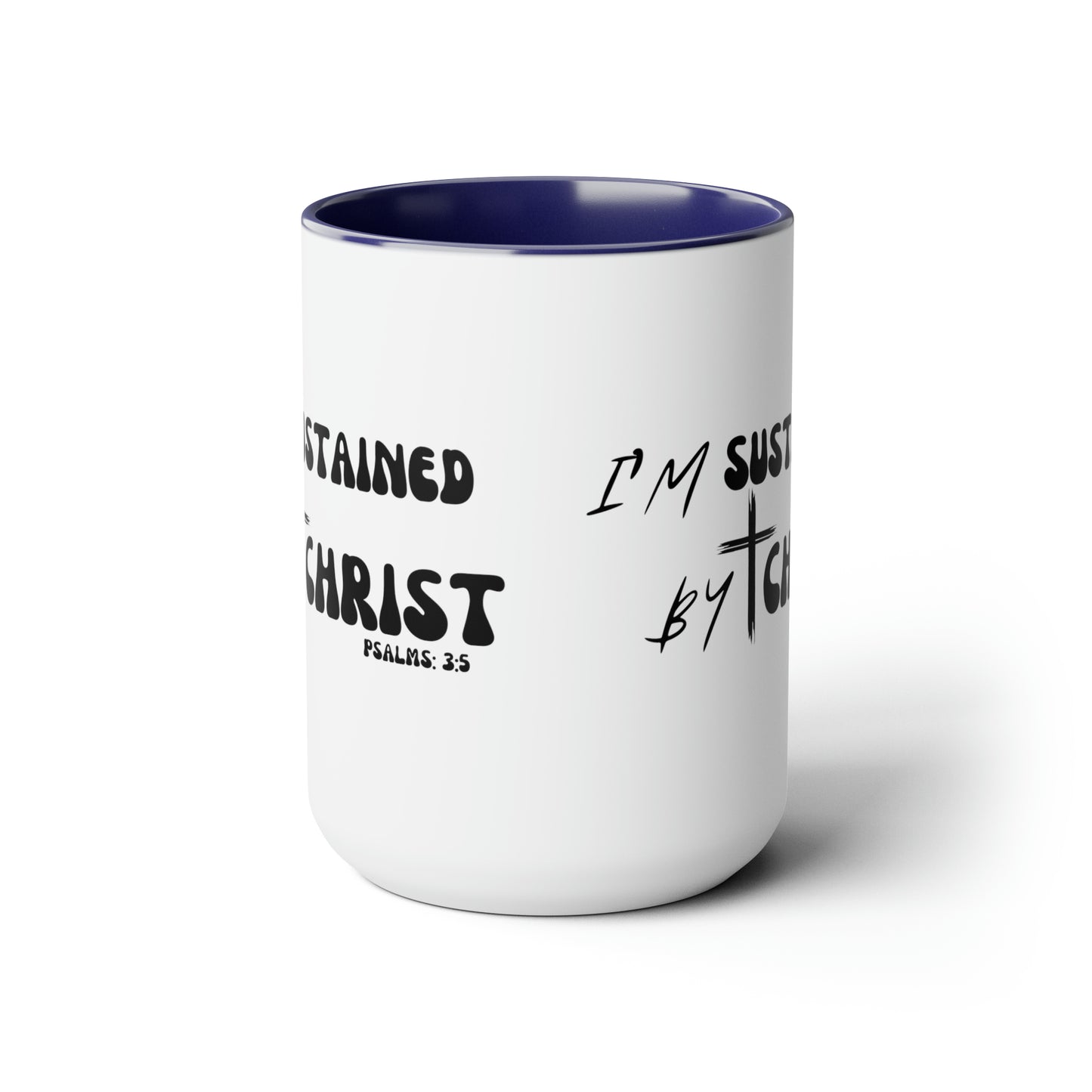 Christian Wear Two-Tone Coffee Mugs, 15oz