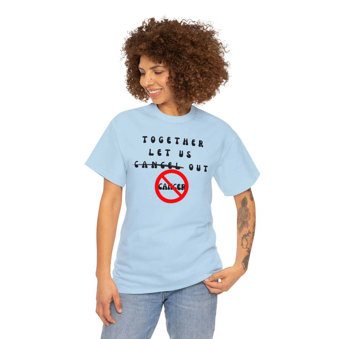 Cancer Unisex Heavy Cotton Tee