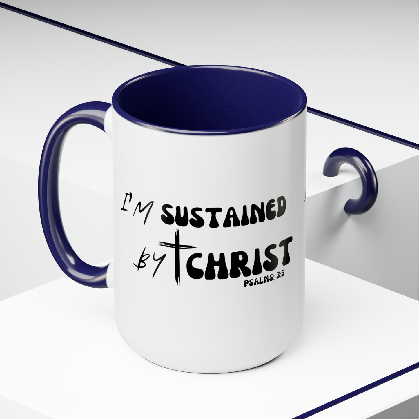 Christian Wear Two-Tone Coffee Mugs, 15oz