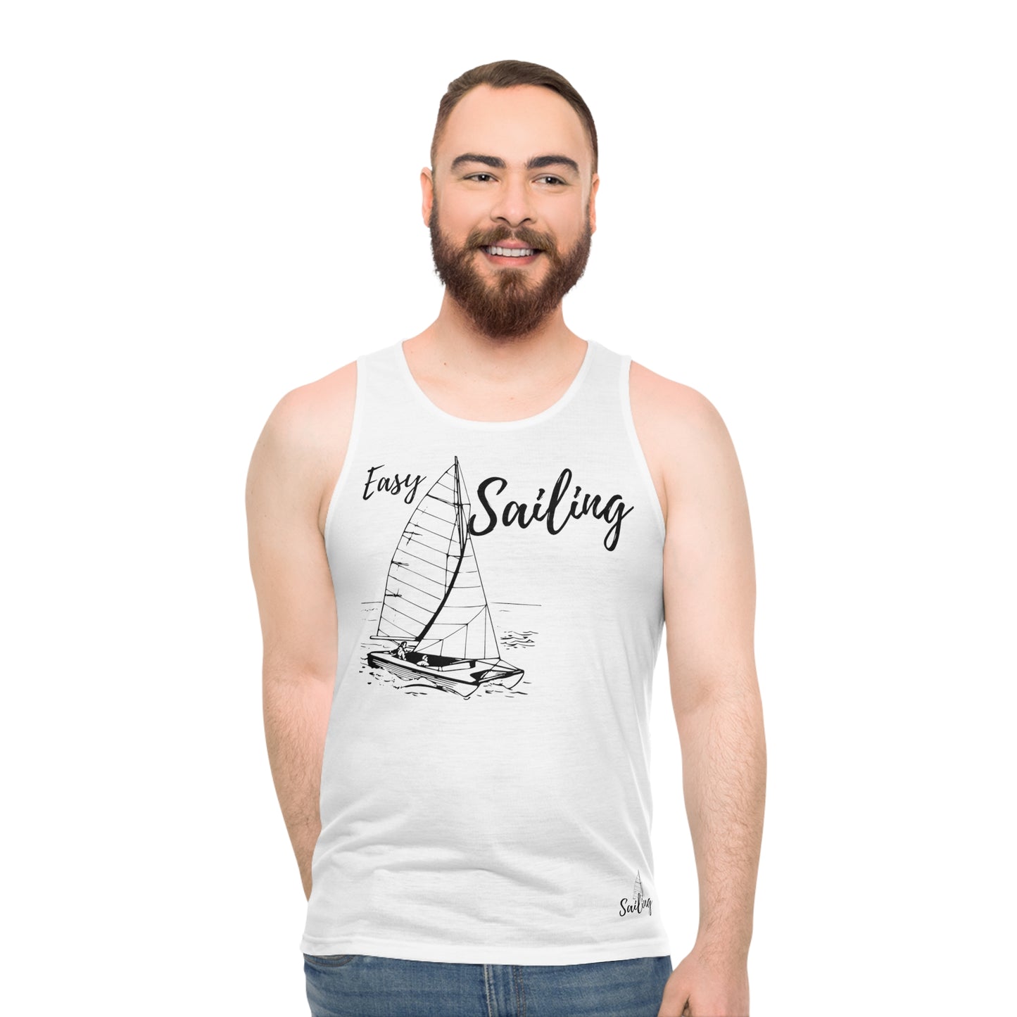 Sailing Unisex Tank Top (AOP)