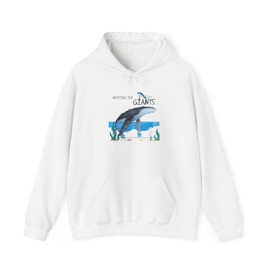 Finley the Flying Fish Unisex Heavy Blend™ Hooded Sweatshirt