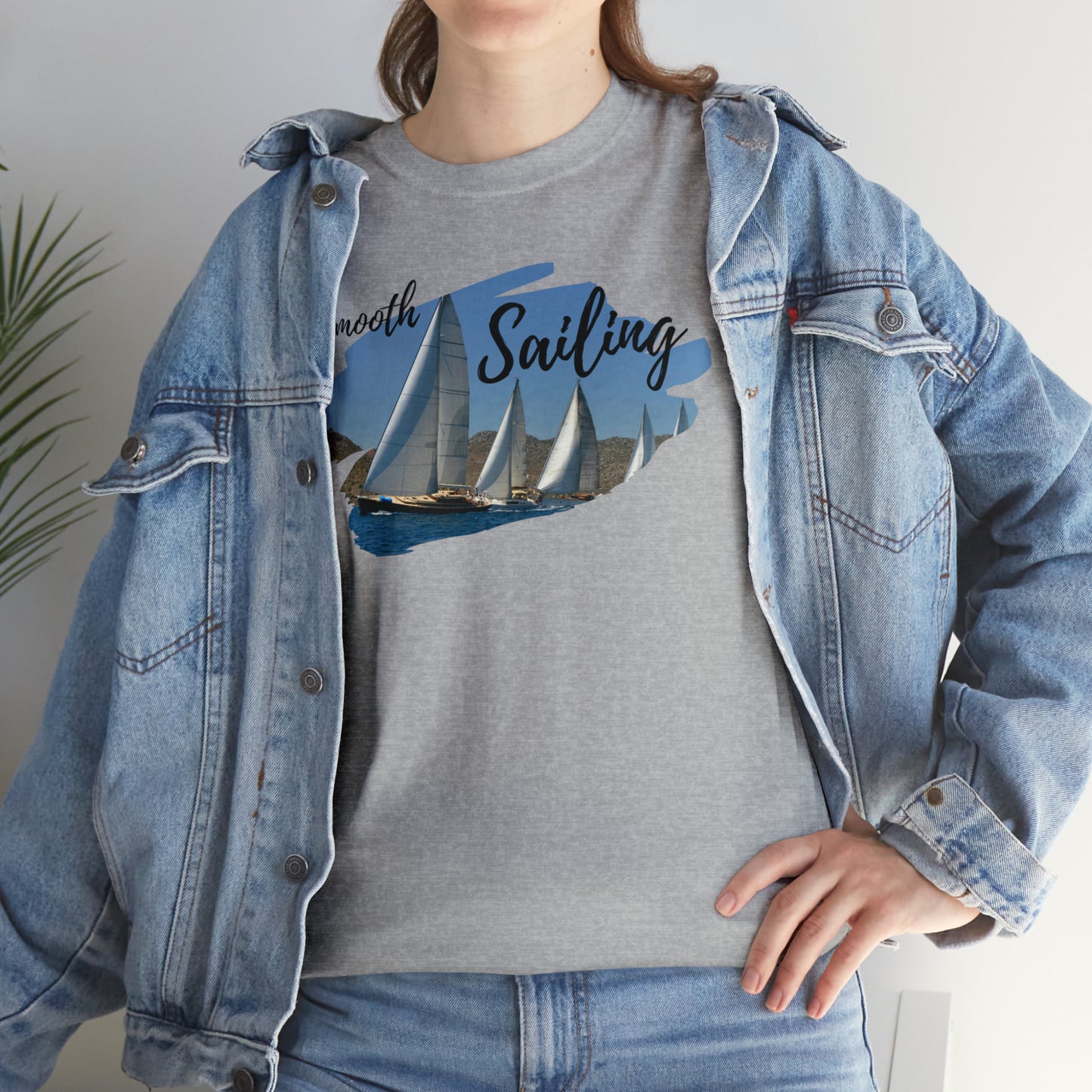 Sailing Unisex Heavy Cotton Tee