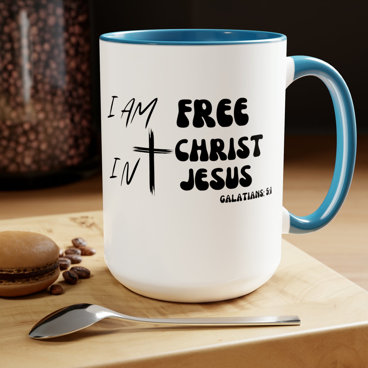 Christian WearTwo-Tone Coffee Mugs, 15oz