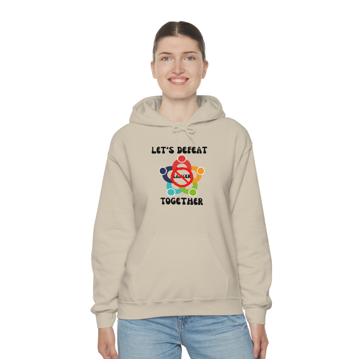 Cancer Awareness Unisex Heavy Blend™ Hooded Sweatshirt