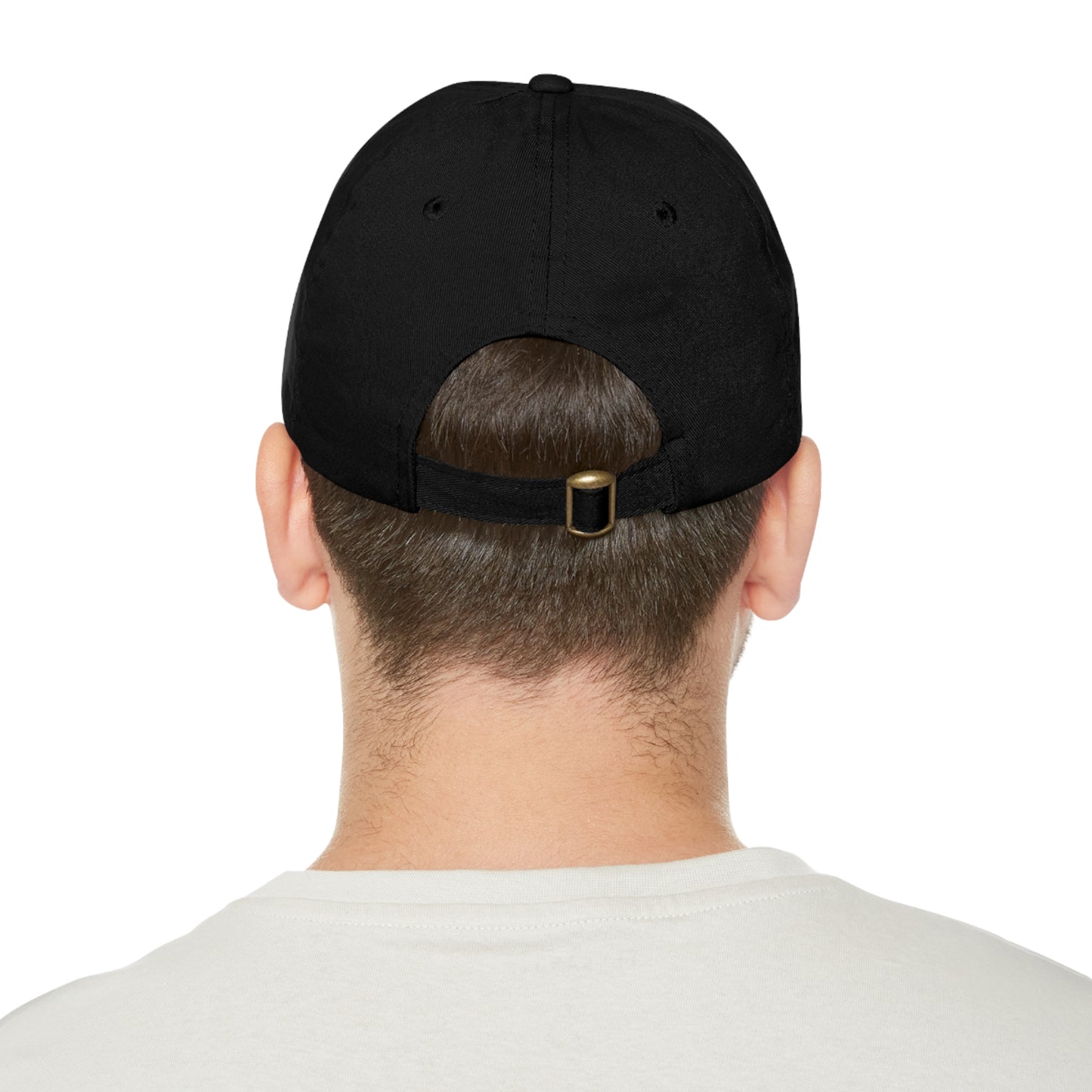 Sailing Dad Hat with Leather Patch (Rectangle)