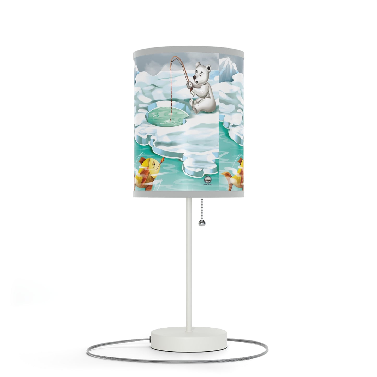 Poro The Polar Bear Lamp on a Stand, US|CA plug