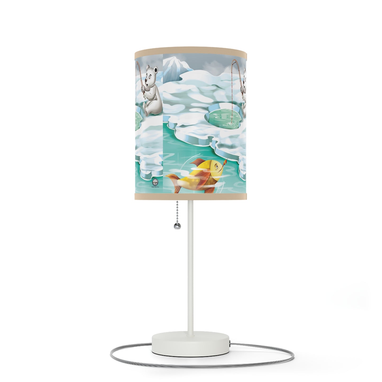 Poro The Polar Bear Lamp on a Stand, US|CA plug