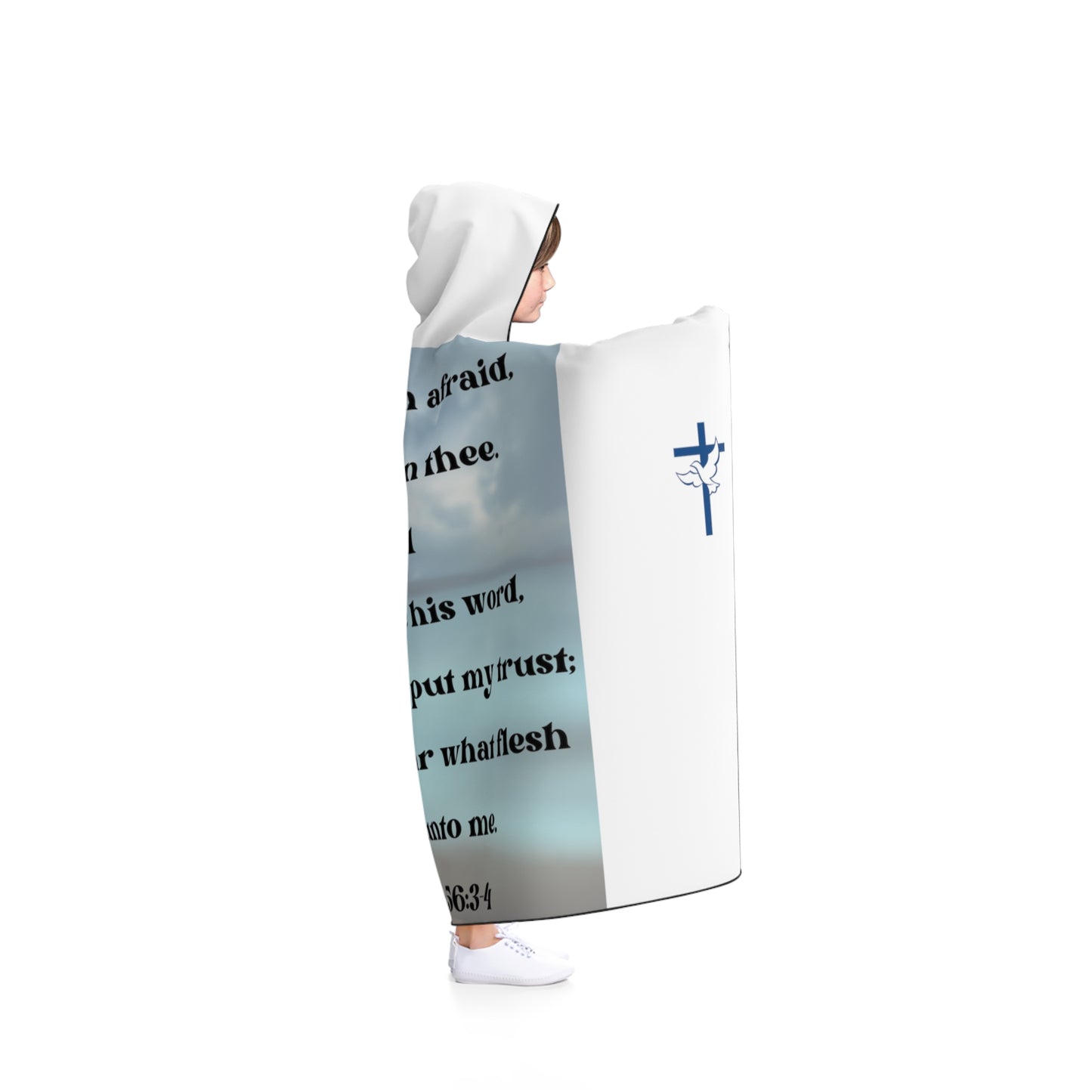 Christian Wear Hooded Blanket