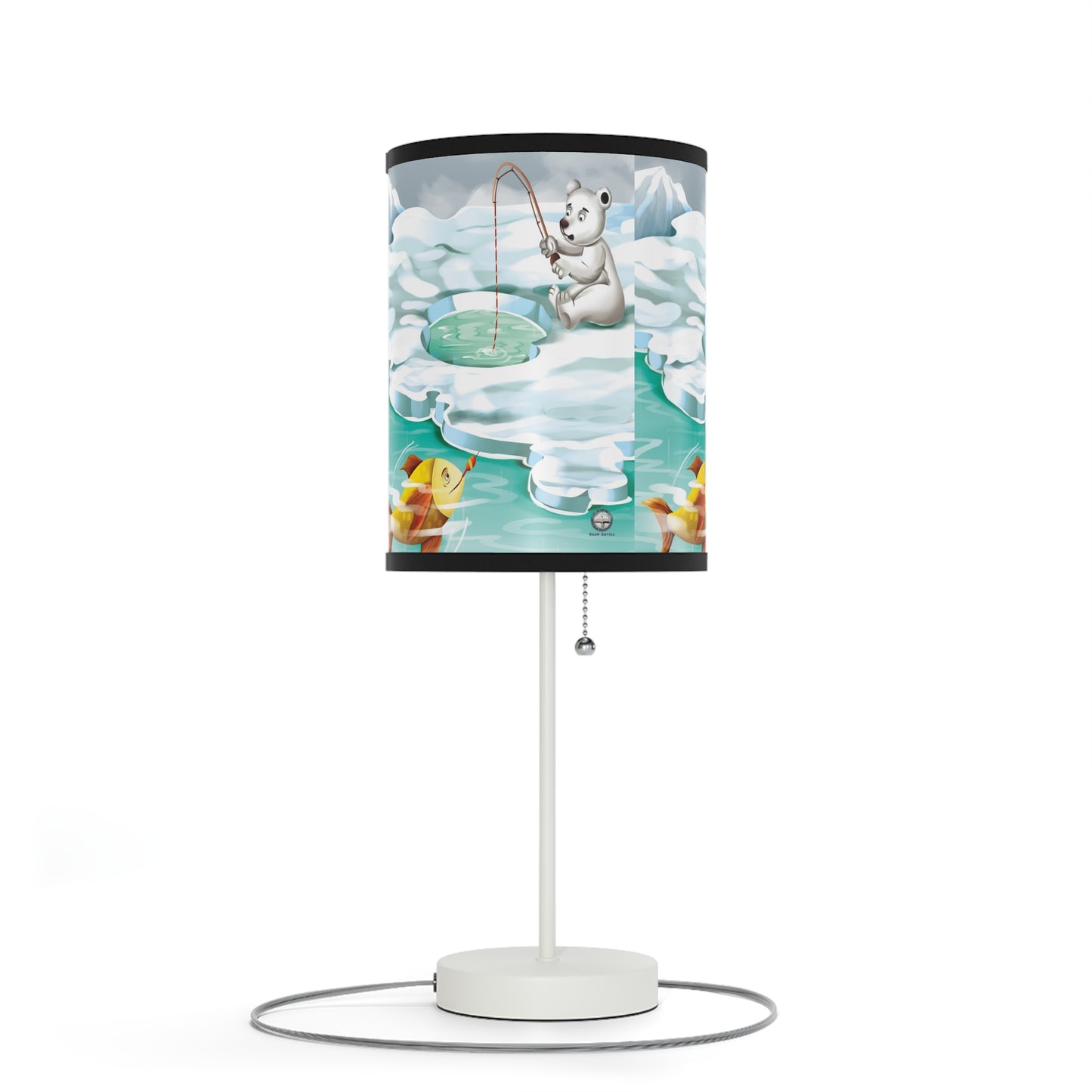 Poro The Polar Bear Lamp on a Stand, US|CA plug