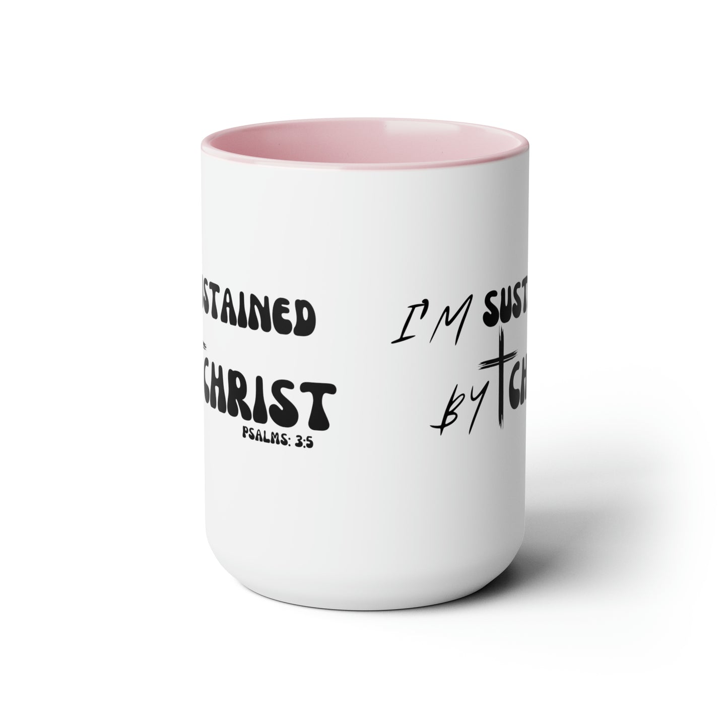 Christian Wear Two-Tone Coffee Mugs, 15oz