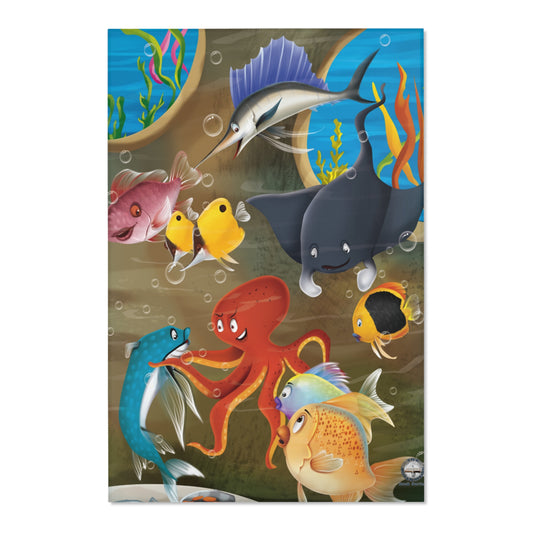 Finley The Flying Fish Area Rugs