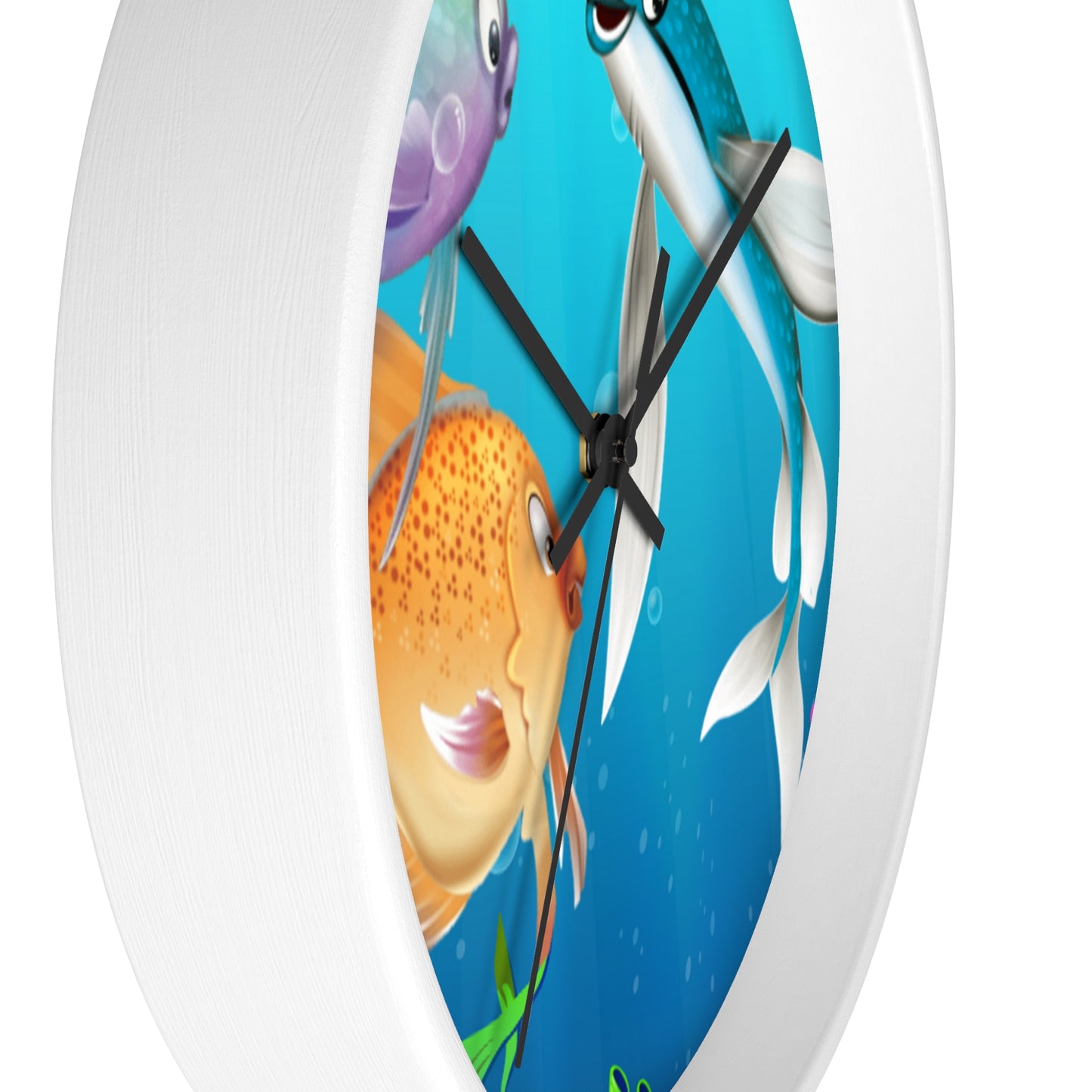 Finley The Flying Fish Wall Clock