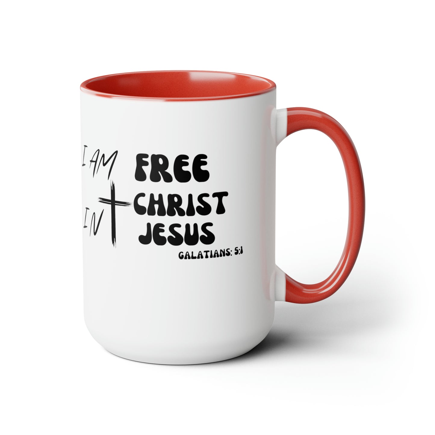 Christian WearTwo-Tone Coffee Mugs, 15oz