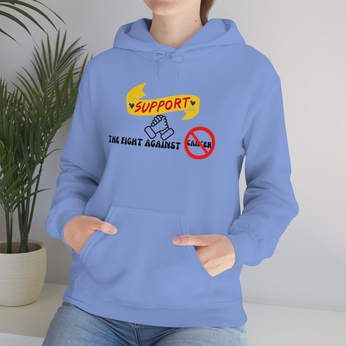 Cancer Awareness Unisex Heavy Blend™ Hooded Sweatshirt