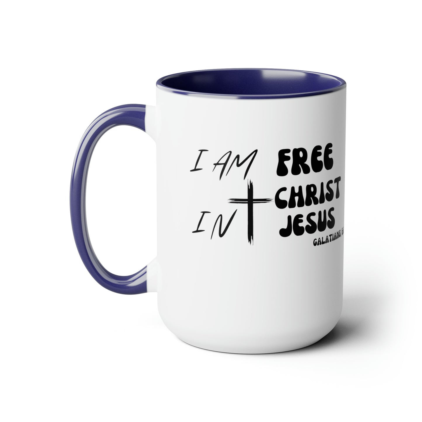 Christian WearTwo-Tone Coffee Mugs, 15oz