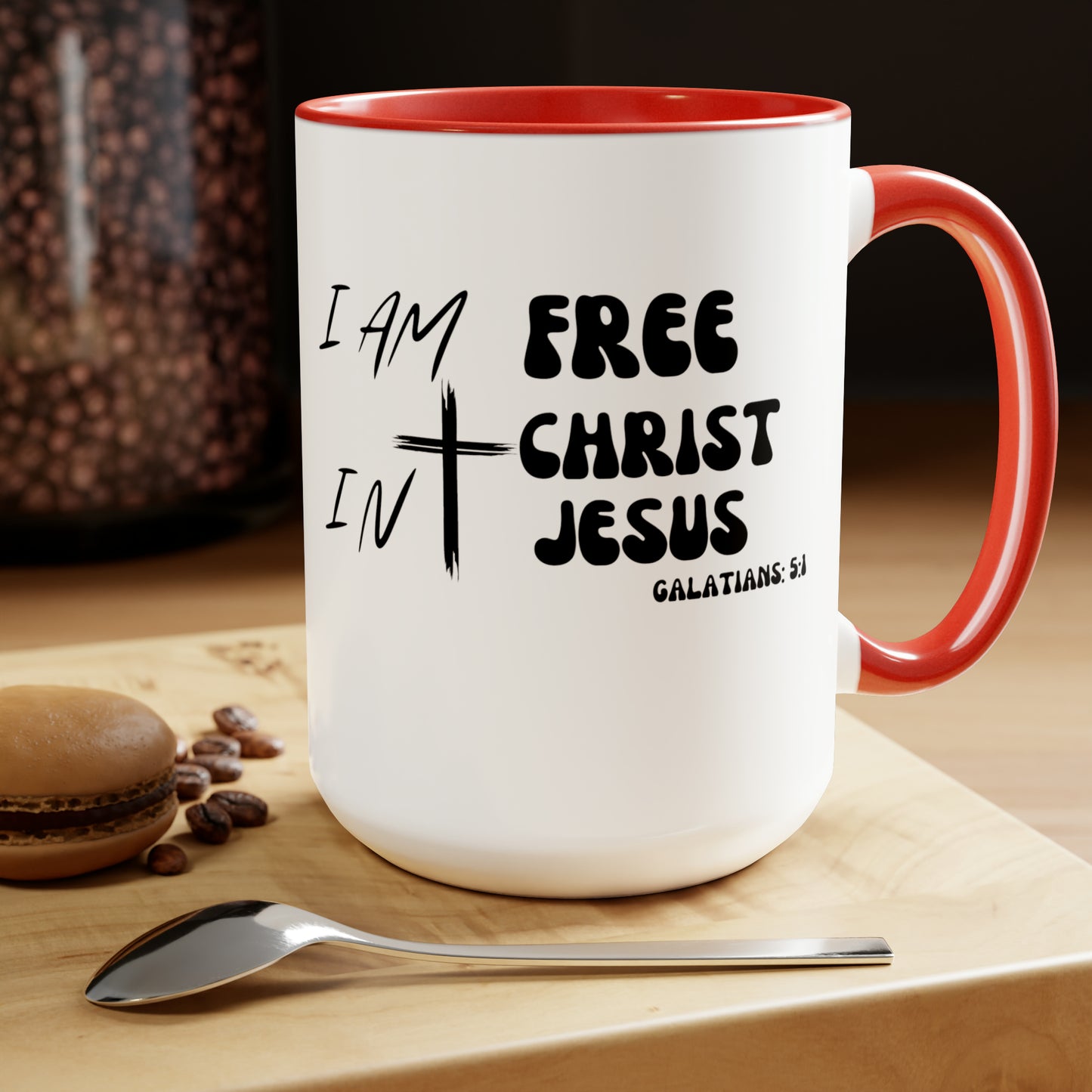 Christian WearTwo-Tone Coffee Mugs, 15oz