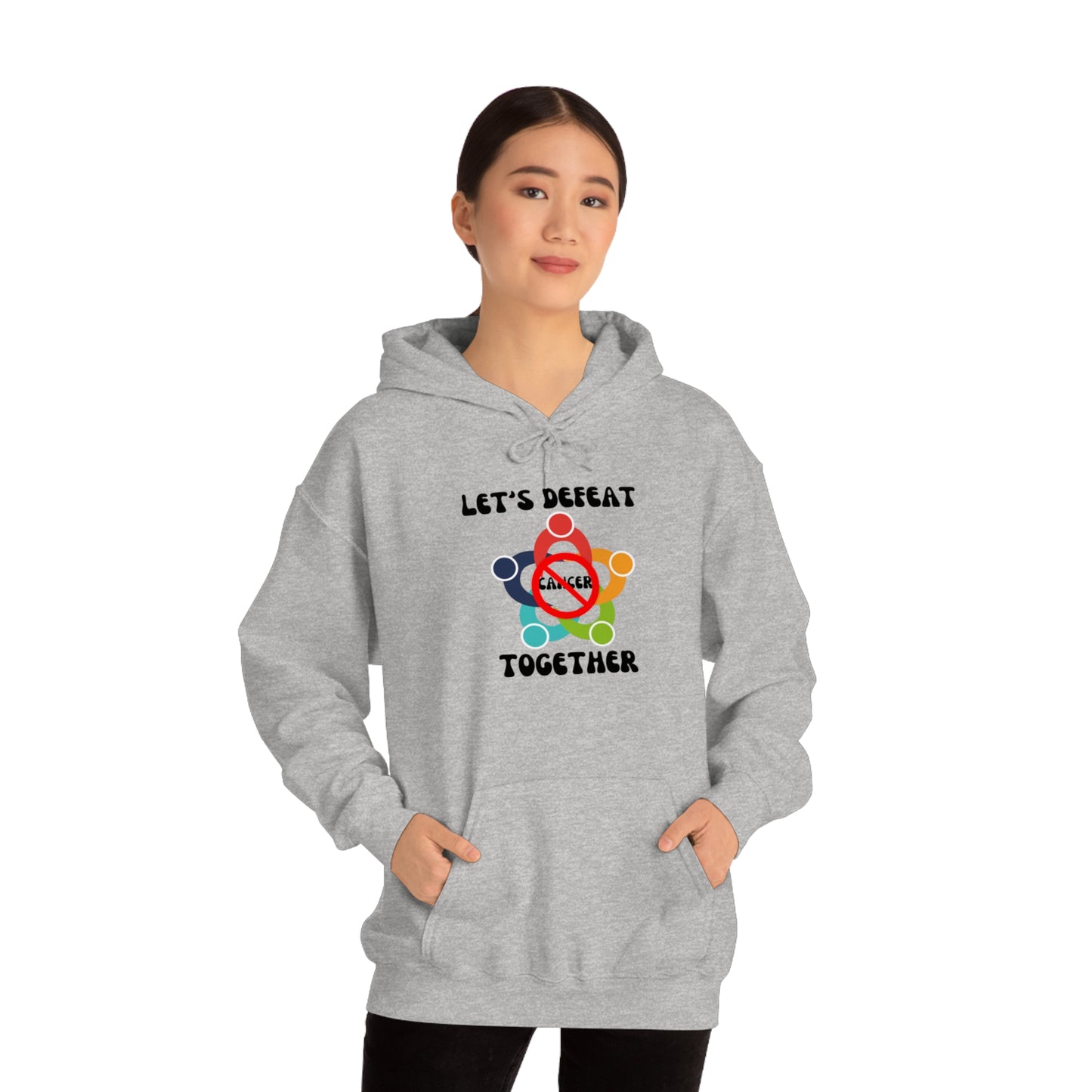 Cancer Awareness Unisex Heavy Blend™ Hooded Sweatshirt