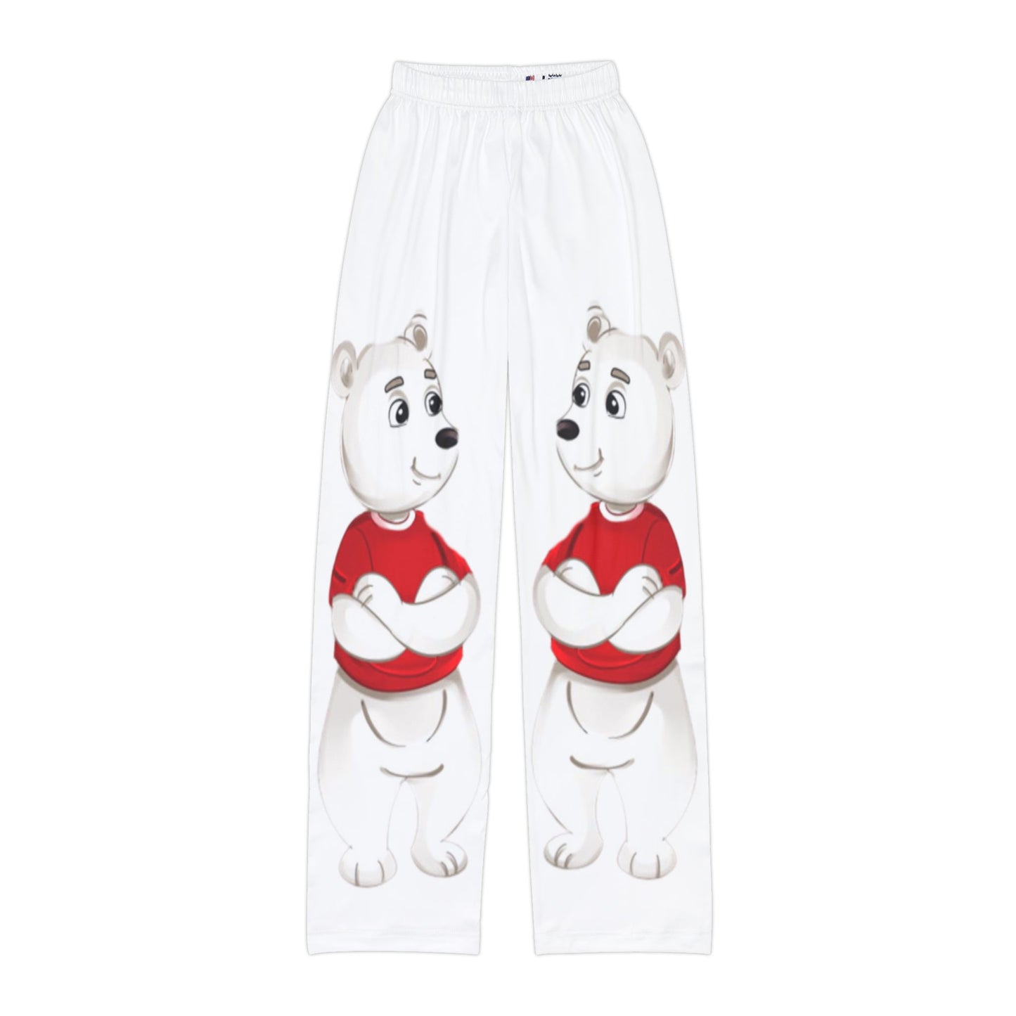 Poro the Polar Bear Kids Pajama Pants (AOP)