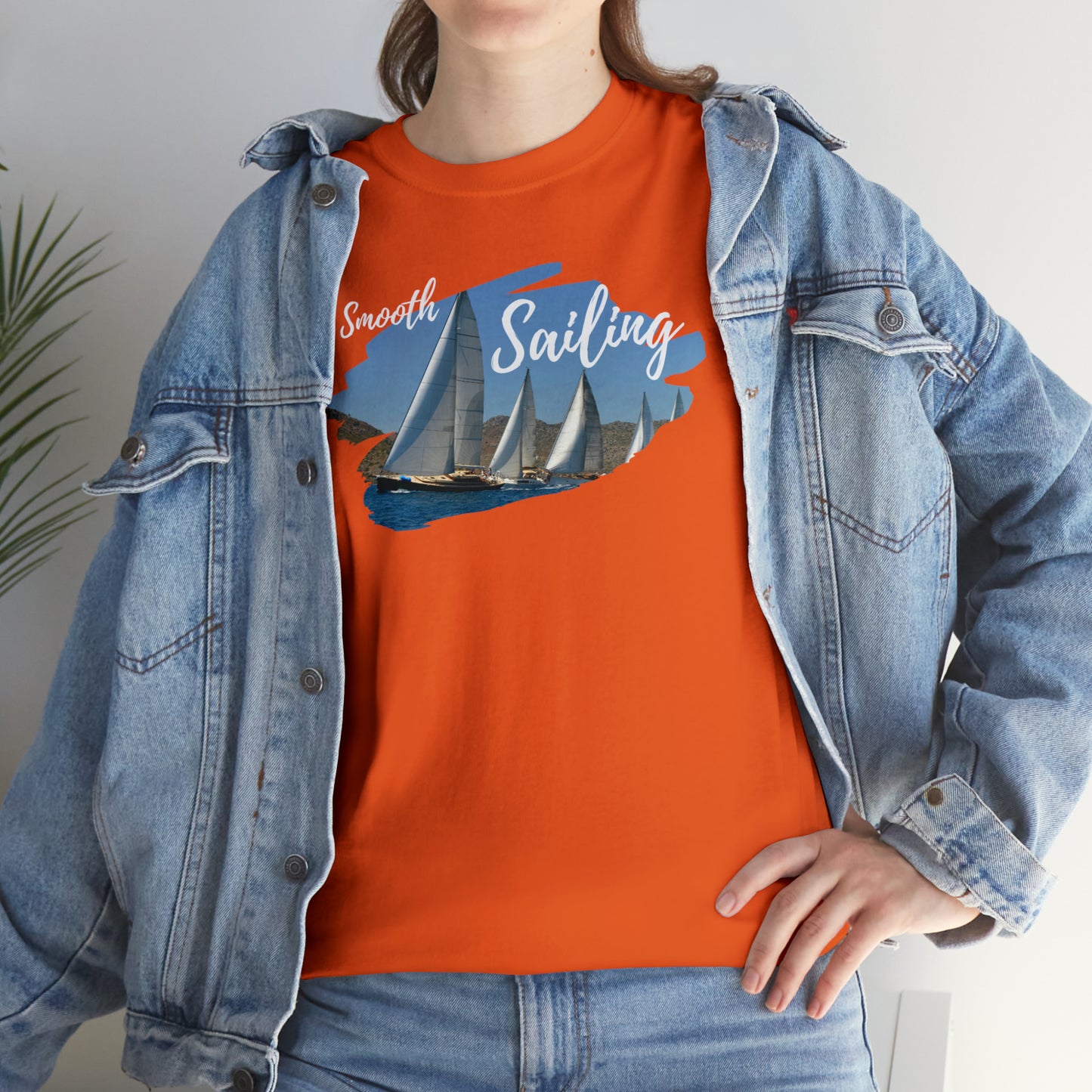 Sailing Unisex Heavy Cotton Tee