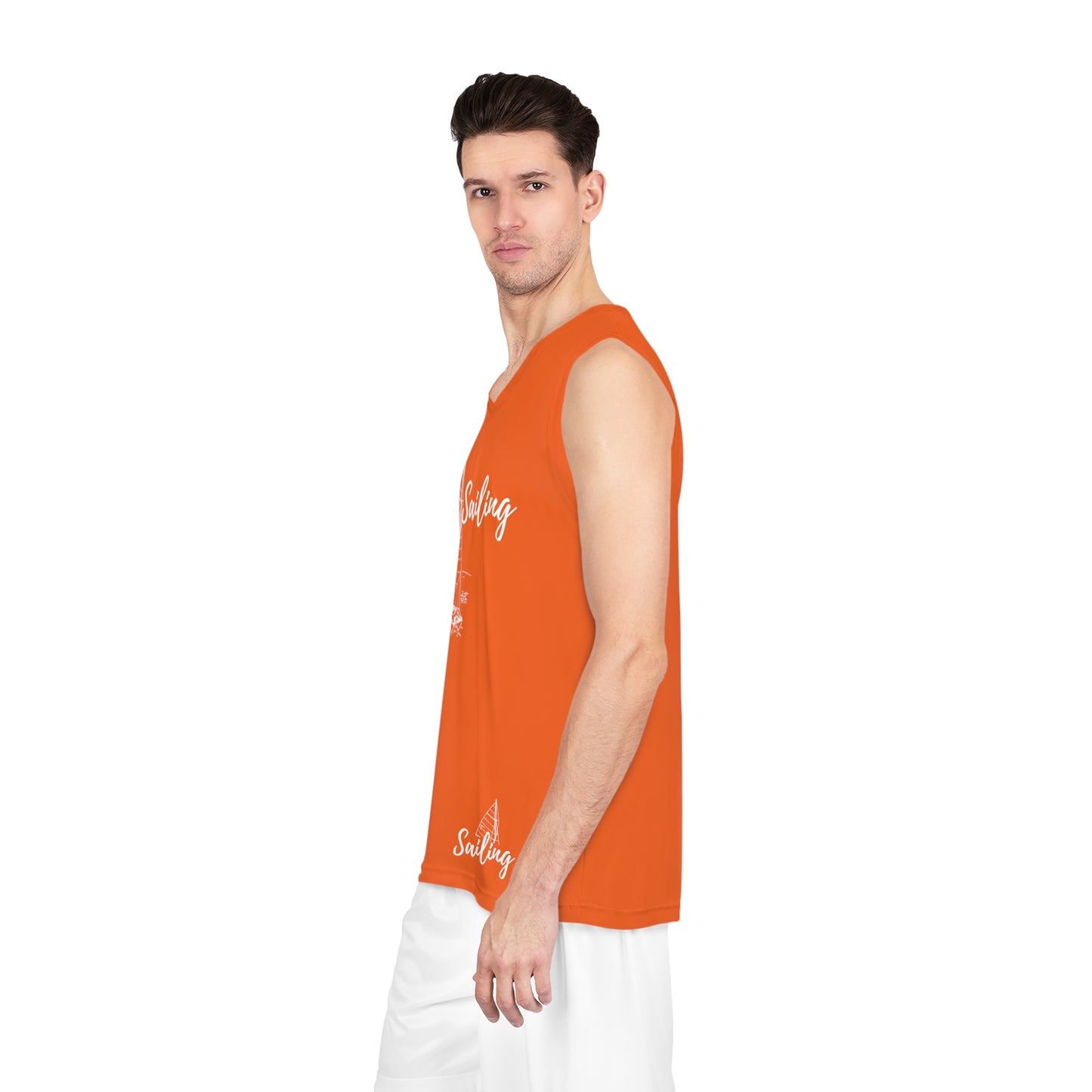 Sailing Basketball Jersey (AOP)